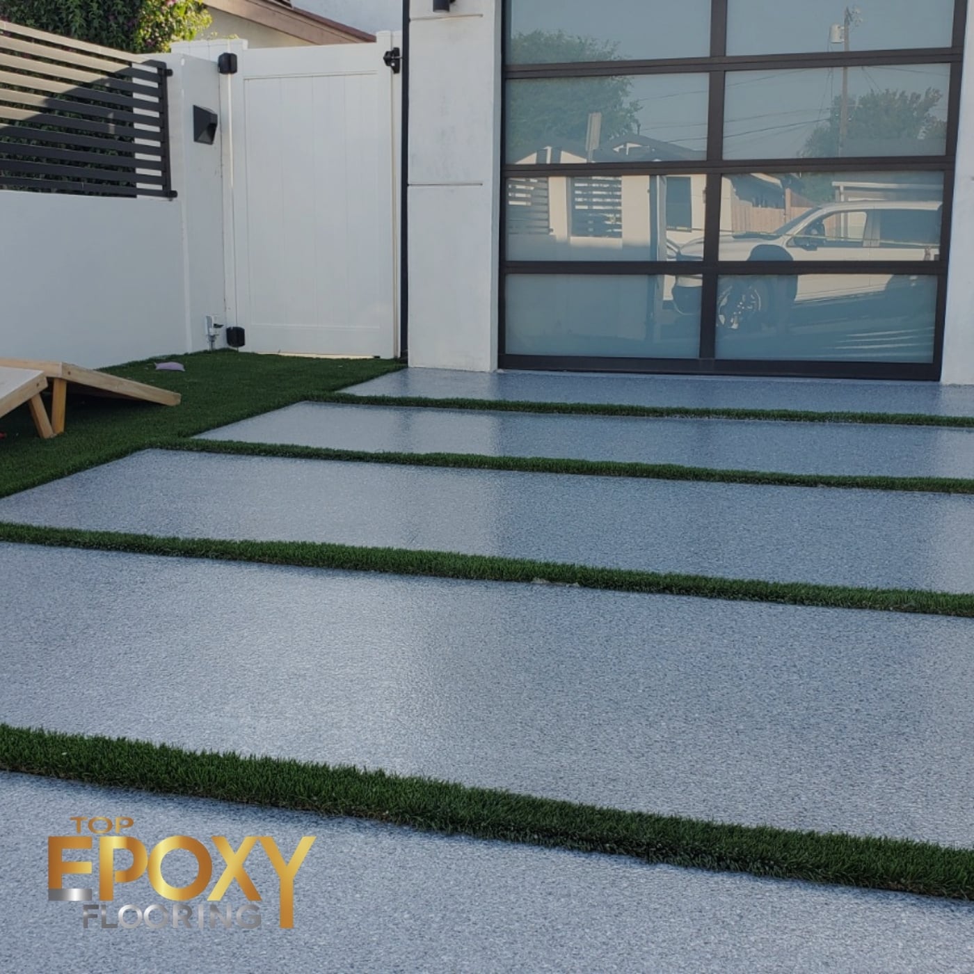 driveway polyaspartic concrete coating