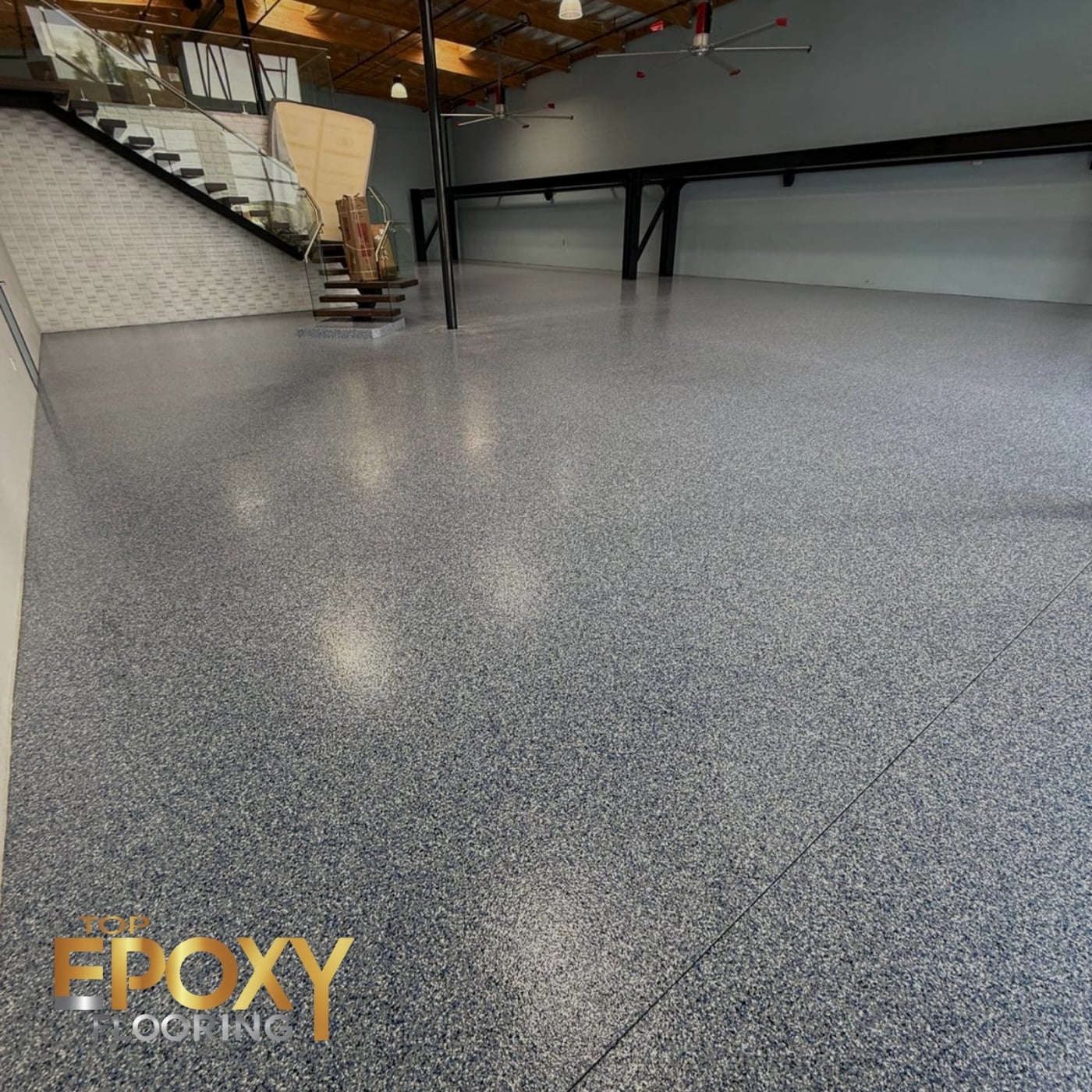 Industrial epoxy floor