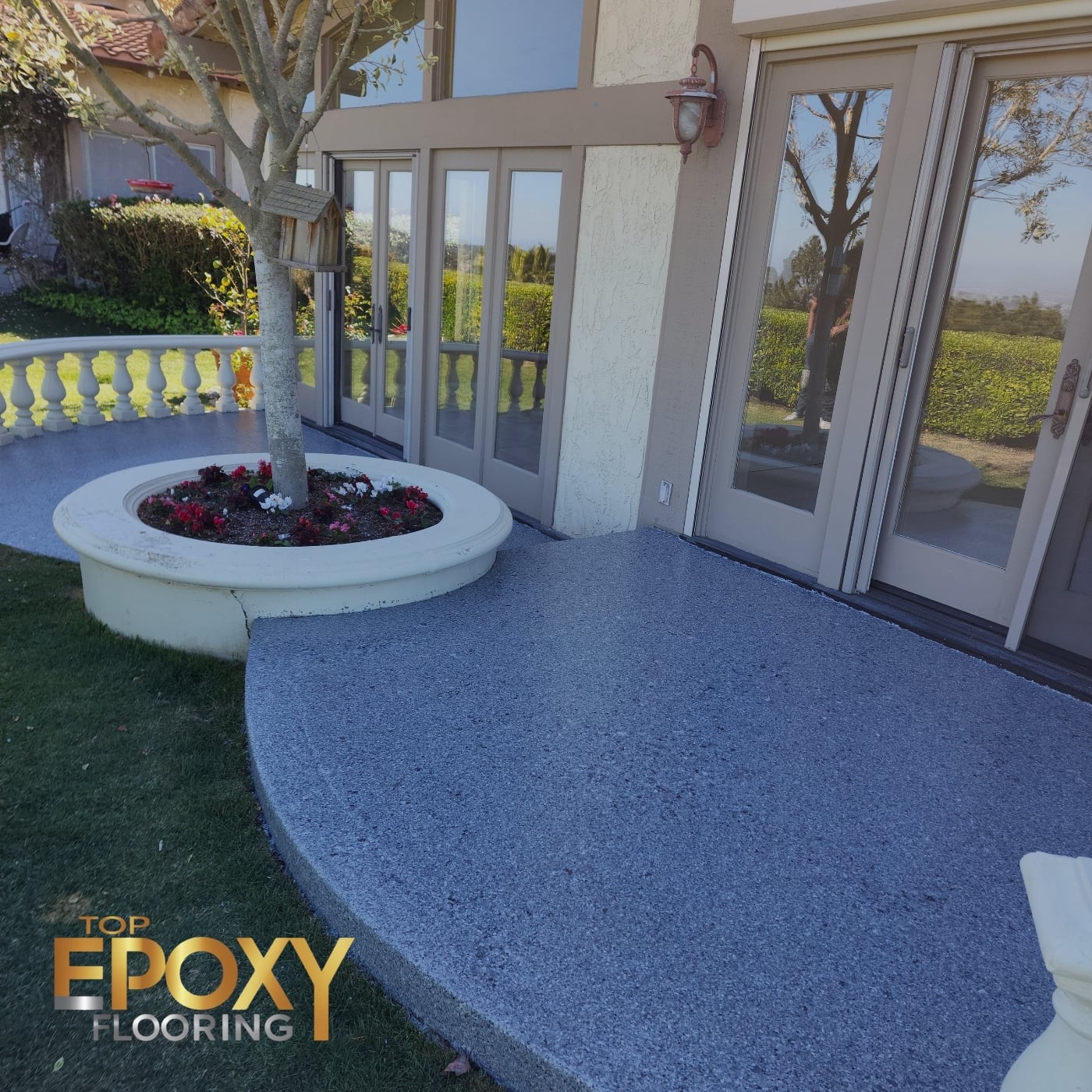 polyaspartic patio coating
